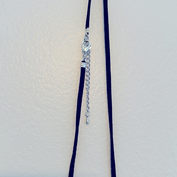 CHUVORA Multicolored Glass Heart Pendant Necklace! - Picture 3 of 3